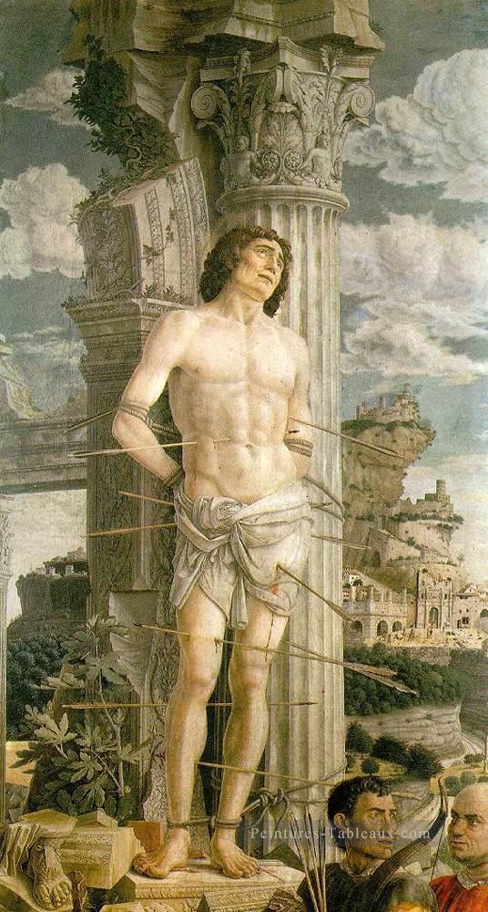 St Sebastian2 Renaissance peintre Andrea Mantegna Peintures à l'huile